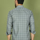 Classic Checked Shirt for Men ( RDSH 018Grey )