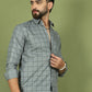 Classic Checked Shirt for Men ( RDSH 018Grey )