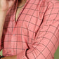 Classic Checked Shirt for Men ( RDSH 018Peach )
