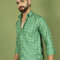 Classic Checked Shirt for Men ( RDSH 018Pista )