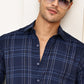 Classic Checks Casual Shirt for Men ( RDSH 021Blue )