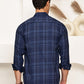 Classic Checks Casual Shirt for Men ( RDSH 021Blue )