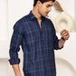 Classic Checks Casual Shirt for Men ( RDSH 021Blue )