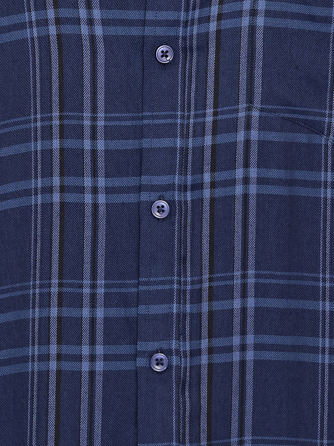 Classic Checks Casual Shirt for Men ( RDSH 021Blue )
