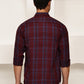 Classic Checks Casual Shirt for Men ( RDSH 021Maroon )
