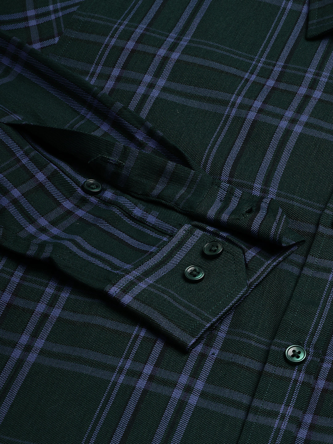 Classic Checks Casual Shirt for Men ( RDSH 021Olive )