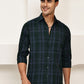 Classic Checks Casual Shirt for Men ( RDSH 021Olive )