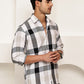 Checked Casual Shirts for Men ( RDSH 022Black )