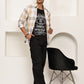Checked Casual Shirts for Men ( RDSH 022Cream )