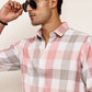 Checked Casual Shirts for Men ( RDSH 022Pink )