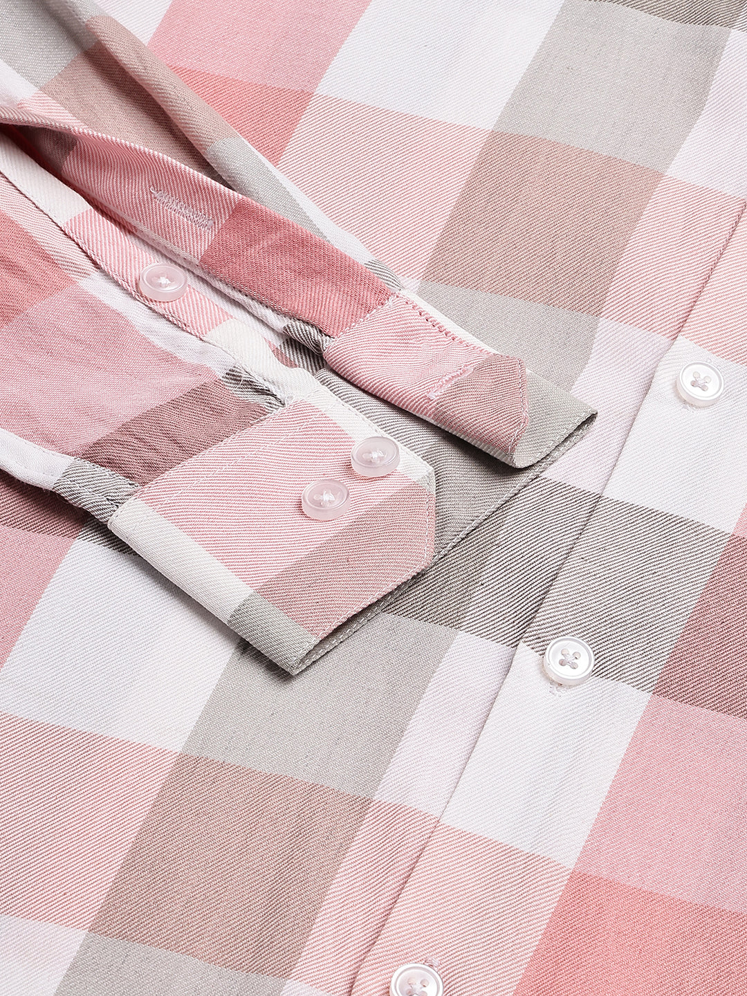 Checked Casual Shirts for Men ( RDSH 022Pink )
