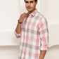 Checked Casual Shirts for Men ( RDSH 022Pink )