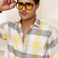 Checked Casual Shirts for Men ( RDSH 022Yellow )