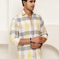 Checked Casual Shirts for Men ( RDSH 022Yellow )