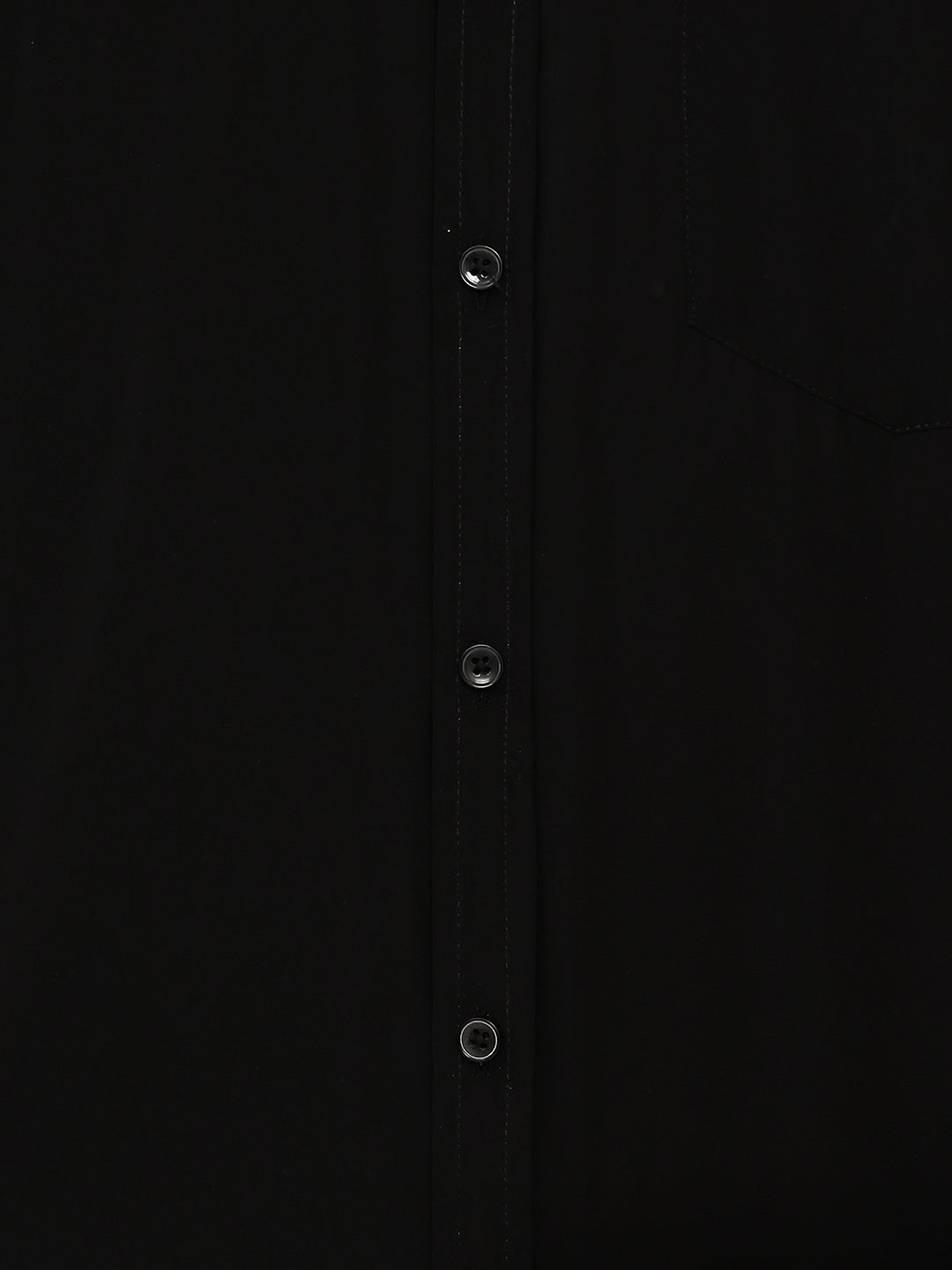 Cotton Blend Short Sleeve Casual Shirt for Men ( RDSH 024Black )