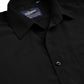 Cotton Blend Short Sleeve Casual Shirt for Men ( RDSH 024Black )