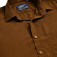 Cotton Blend Short Sleeve Casual Shirt for Men ( RDSH 024Coffee )