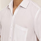Cotton Blend Short Sleeve Casual Shirt for Men ( RDSH 024White )