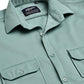Woven Design Casual Shirt For Men ( RDSH 025Aqua )