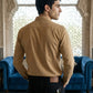 Woven Design Casual Shirt For Men ( RDSH 025Beige )