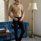 Woven Design Casual Shirt For Men ( RDSH 025Beige )