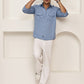 Woven Design Casual Shirt For Men ( RDSH 025Blue )
