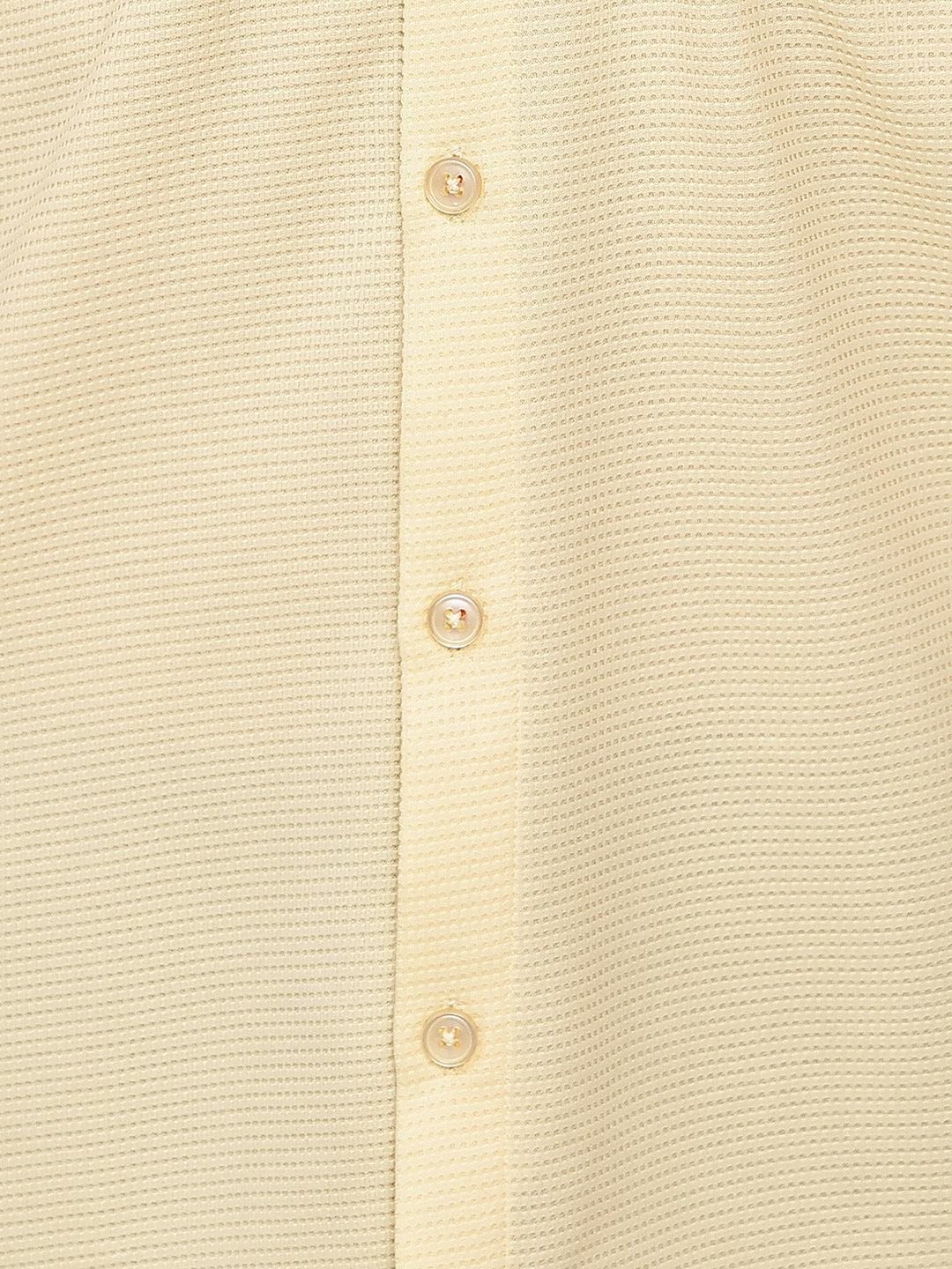 Woven Design Casual Shirt For Men ( RDSH 025Cream )