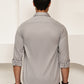 Woven Design Casual Shirt For Men ( RDSH 025Grey )