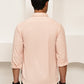 Woven Design Casual Shirt For Men ( RDSH 025Peach )