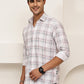 Pure Cotton Smart Casual Checked Shirt ( RDSH 027Pink )