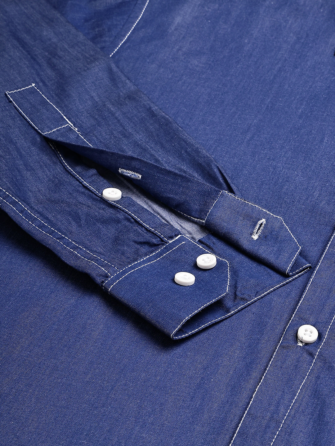 Casual Denim Shirt for Men ( RDSH 029Blue )