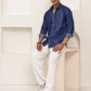 Casual Denim Shirt for Men ( RDSH 029Blue )