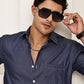 Casual Denim Shirt for Men ( RDSH 029Navy )