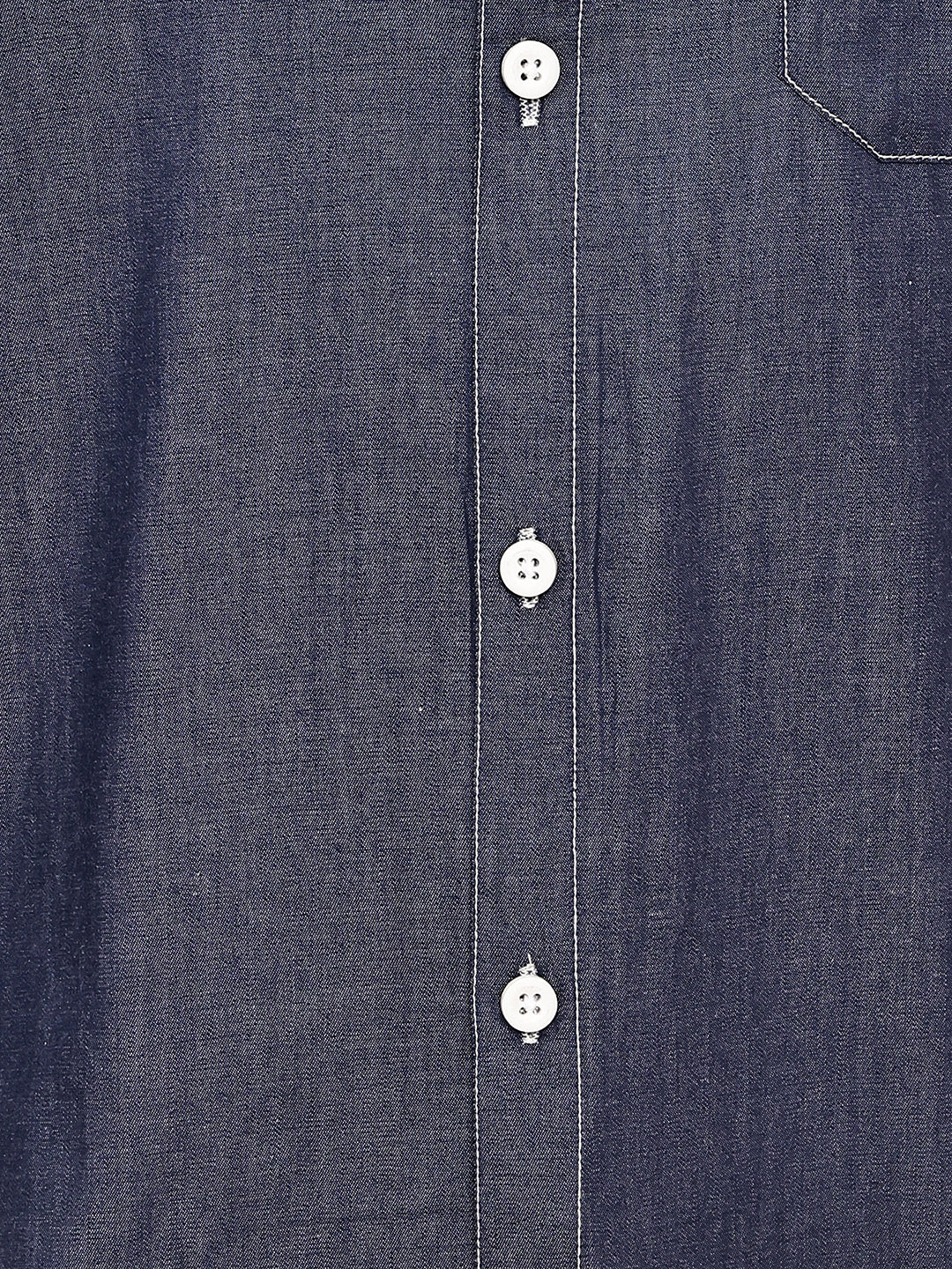 Casual Denim Shirt for Men ( RDSH 029Navy )