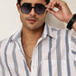 Smart Casual Cotton Shirt for Men ( RDSH 030Grey )