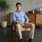 Men’s Soft Cotton Blend Blue Shirt ( RDSH 035Blue )