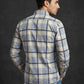 Men’s Blue Checked Casual Shirt ( RDSH 036Blue )