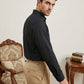 Men’s Classic Solid Casual Wear Shirt ( RDSH 037Black )
