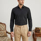Men’s Classic Solid Casual Wear Shirt ( RDSH 037Black )