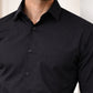Men’s Classic Solid Casual Wear Shirt ( RDSH 037Black )