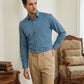 Men’s Classic Solid Casual Wear Shirt ( RDSH 037Blue )