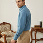 Men’s Classic Solid Casual Wear Shirt ( RDSH 037Blue )