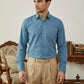 Men’s Classic Solid Casual Wear Shirt ( RDSH 037Blue )