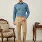 Men’s Classic Solid Casual Wear Shirt ( RDSH 037Blue )