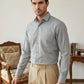 Men’s Classic Solid Casual Wear Shirt ( RDSH 037Light-Grey )