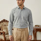 Men’s Classic Solid Casual Wear Shirt ( RDSH 037Light-Grey )