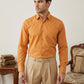 Men’s Classic Solid Formal Wear Shirt ( RDSH 037Orange )