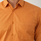 Men’s Classic Solid Formal Wear Shirt ( RDSH 037Orange )