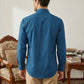 Men’s Classic Solid Formal Wear Shirt ( RDSH 037Peacock )