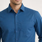 Men’s Classic Solid Formal Wear Shirt ( RDSH 037Peacock )